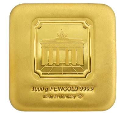 1.000-Gramm-Premium-Goldbarren für die Geiger Goldrente